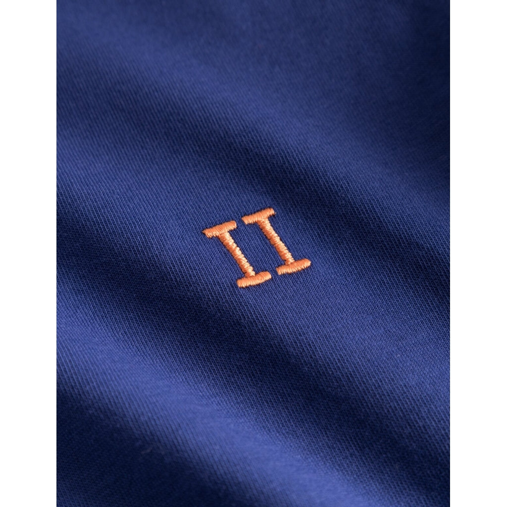 LES DEUX | Nørregaard T-Shirt Dark Navy/Orange