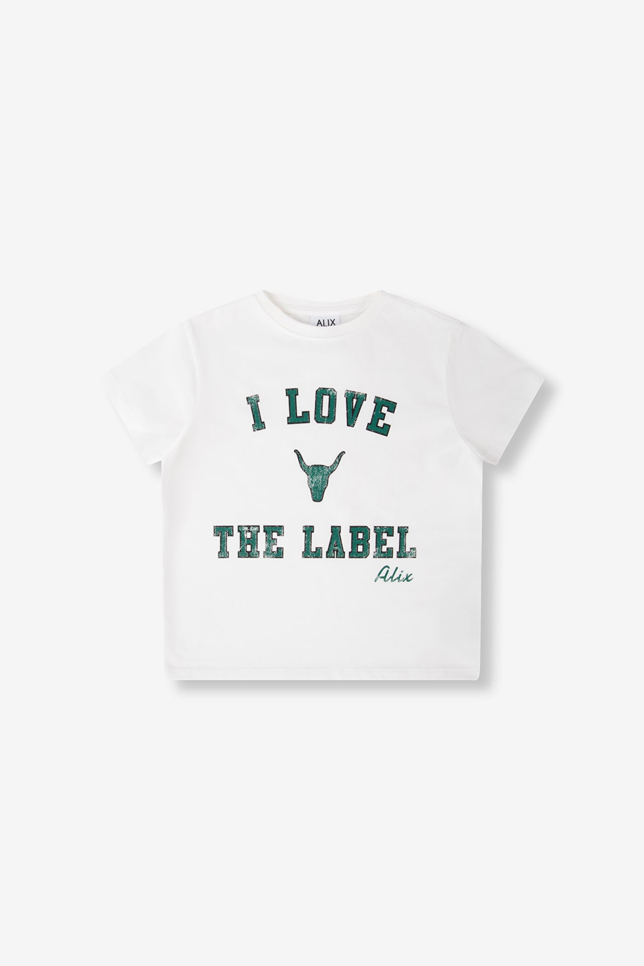 ALIX THE LABEL | Knitted I Love T-shirt