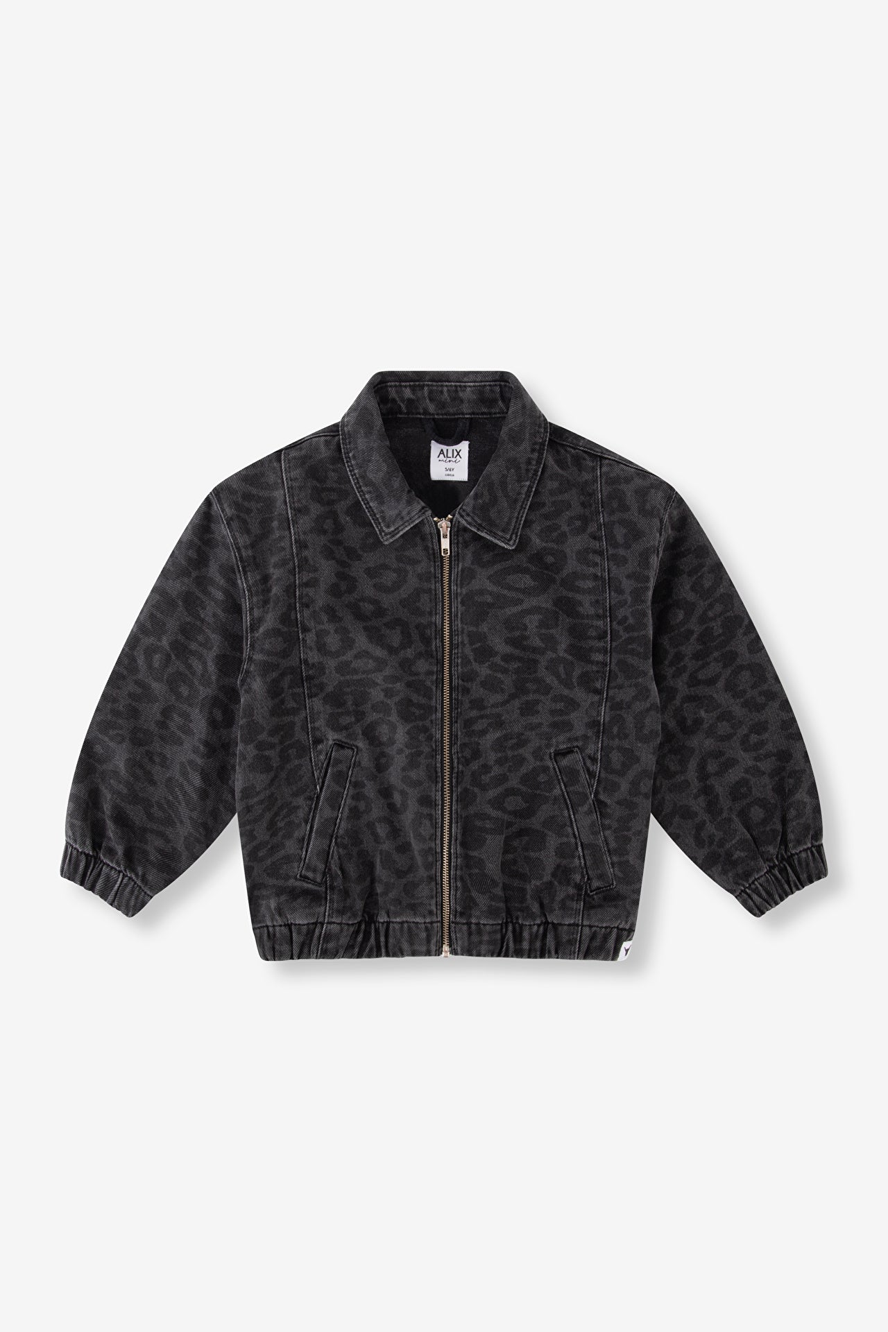 ALIX THE LABEL | Woven Animal Denim Jacket