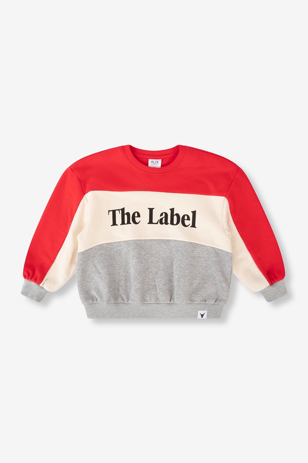 ALIX THE LABEL | Knitted Colourblock Sweat