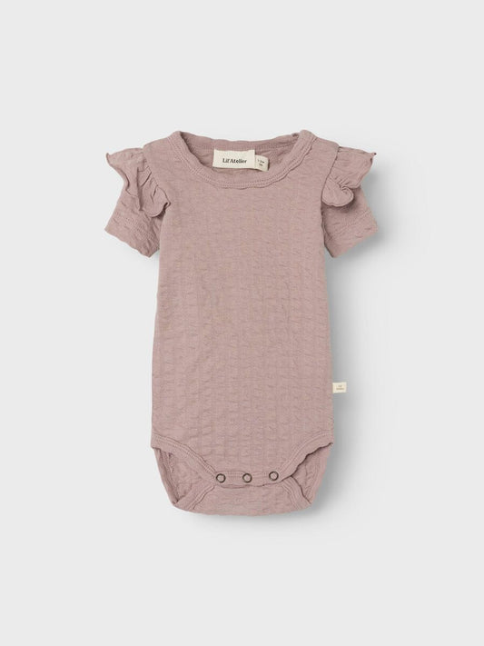 LIL' ATELIER | Romper Korte Mouw Fawn