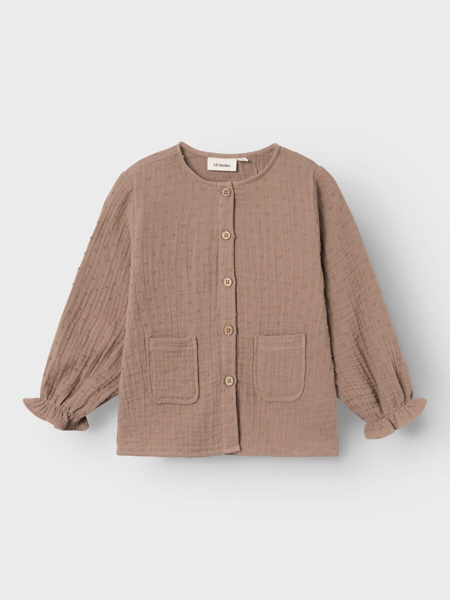 LIL' ATELIER | Loose Fit Blouse Woodsmoke