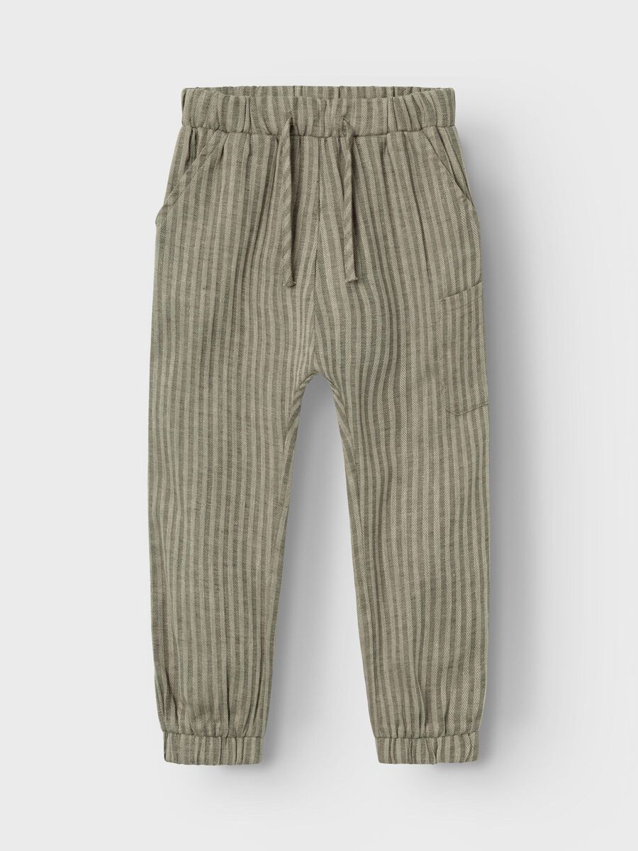 LIL' ATELIER | Regular Fit Broek Laurel Oak