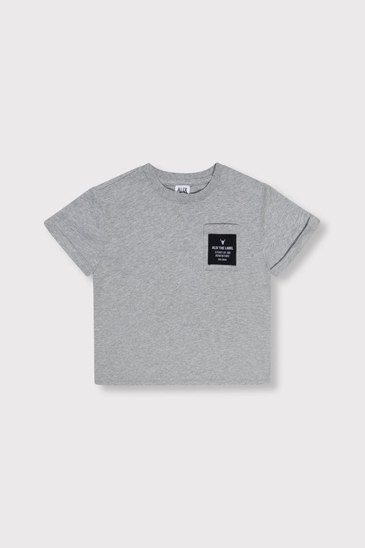 ALIX THE LABEL | T-shirt Chest Pocket