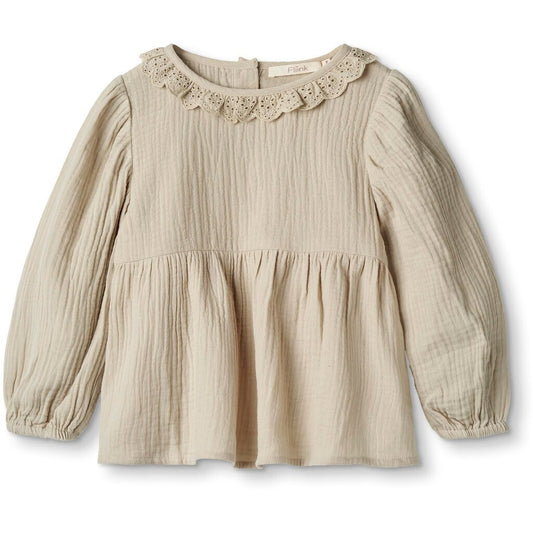 FLIINK | 	CIAO LS BLOUSE HUMUS