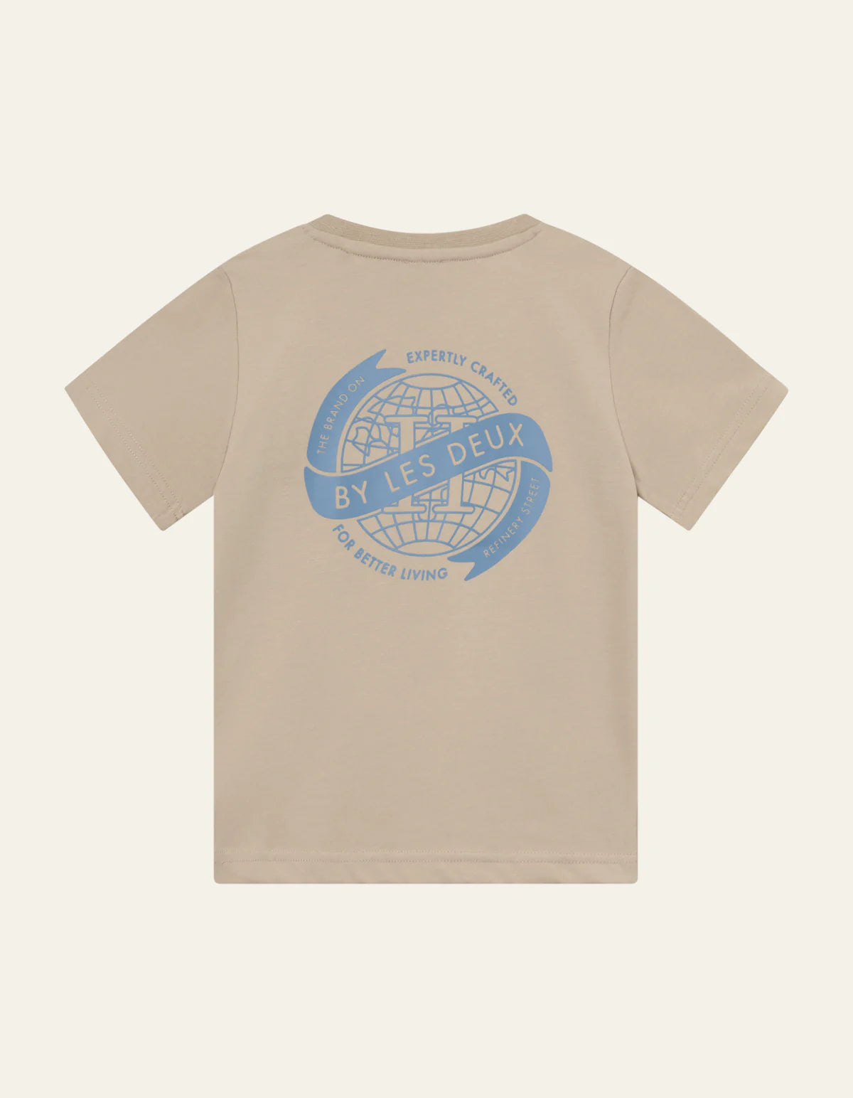 LES DEUX | Globe T-shirt Sand