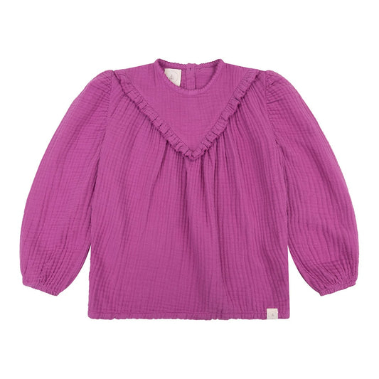 NAVY NATURAL | Vieve Blouse Purple