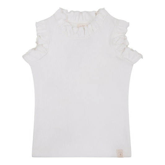 NAVY NATURAL | Ruffle Top Wit