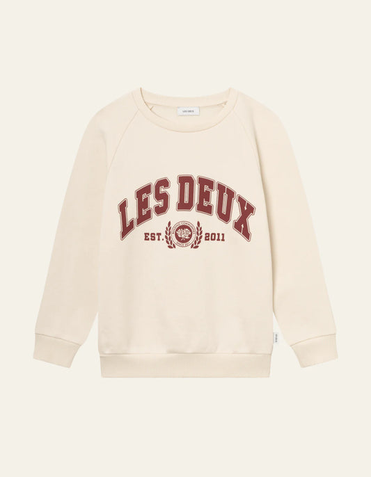 LES DEUX | University Sweatshirt Sand