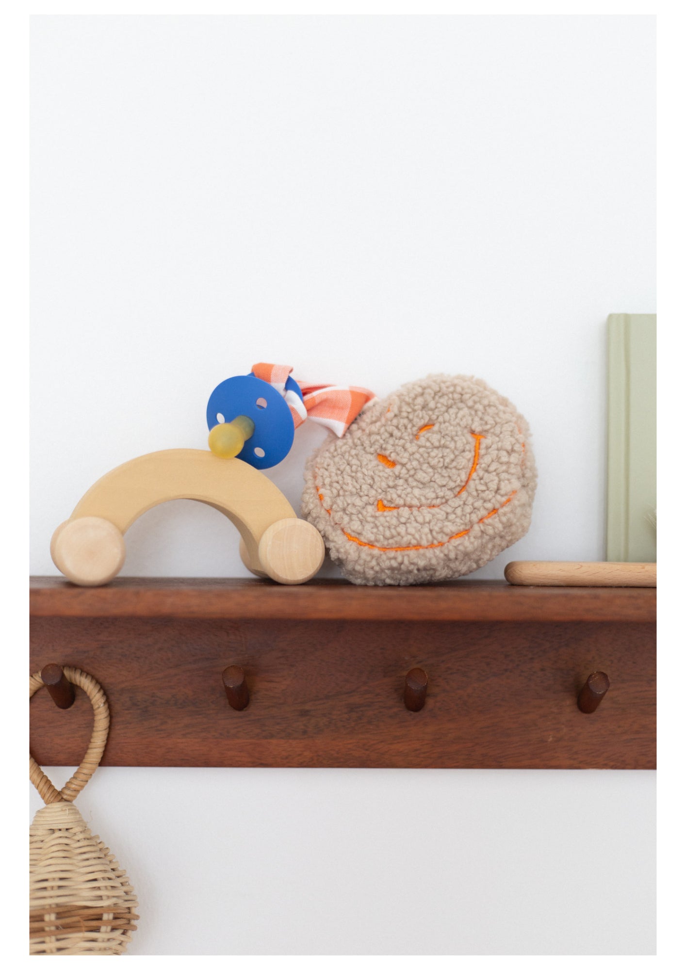 ATELIER POMME | Apple Of My Eye Teddy Happy Orange