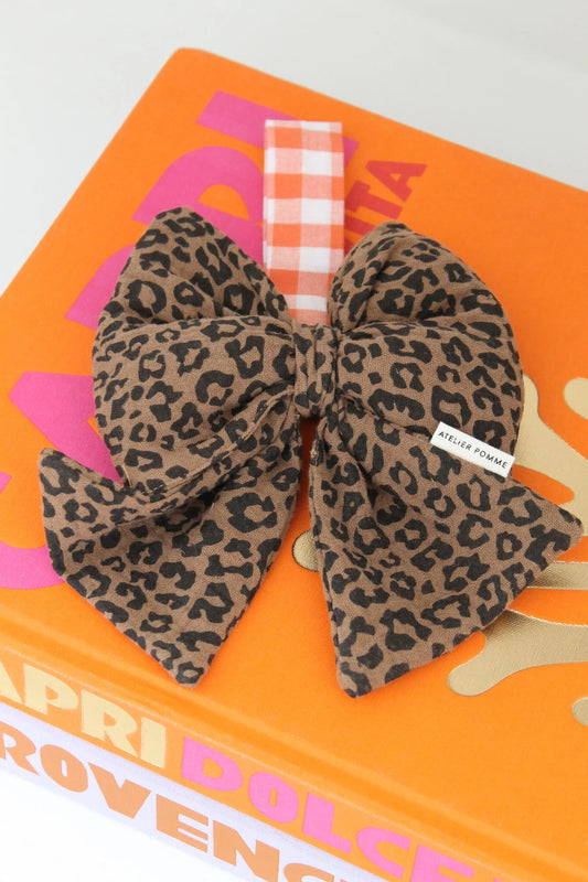 ATELIER POMME | Put A Bow On It Leopard