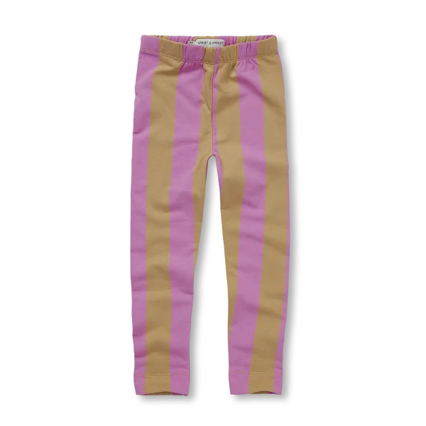 SPROET&SPROUT | Legging blok streep paars roze