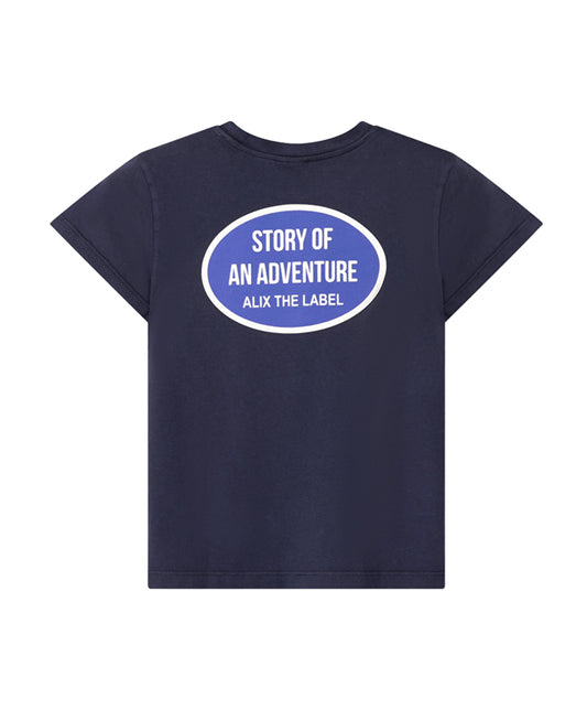 ALIX THE LABEL | Alix T-shirt Navy